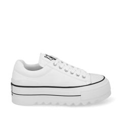 GOTTA - Zapatilla Plataforma Blanca Mujer 33740