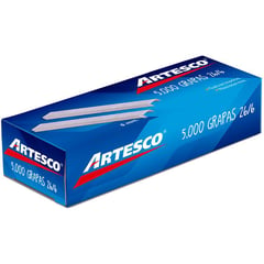 ARTESCO - Grapas 26/6 x 5,000 (x 2 unds)