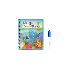 GENERICO - Libro mágico para colorear de agua book magic