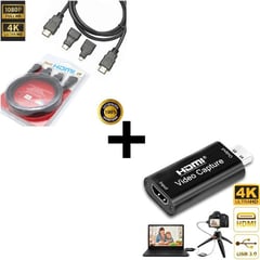 INTERLUD - HDMI 4k Capturador De Video + Cable