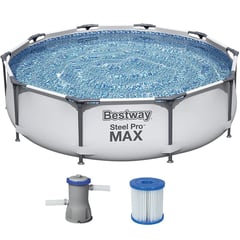 BESTWAY - Piscina Estructural Circular con Bomba de Filtrado 366x76 CM