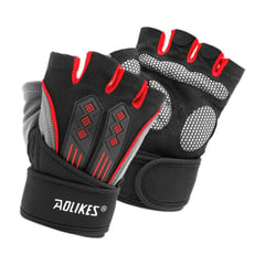 AOLIKES - Guantes Deportivos A-115 Gym Levantamiento Pesas