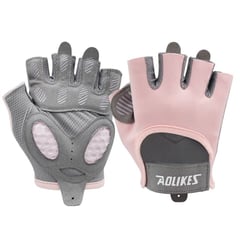 AOLIKES - Guantes Deportivos HS-121 Rosado Gym Crossfit