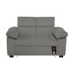 BARAKA HOME - Sofá Cama Baltimore 1.5 plz - Gris Oscuro