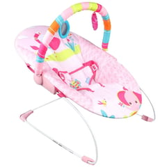 COSCO - Silla Mecedora para Bebe Nido Paraiso Rosa