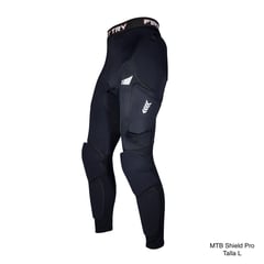 FIRST TRY - MTB Shield Pro Talla L - protección integral piernas