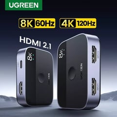 UGREEN - Conmutador HDMI 2.1 8K Splitter HDMI