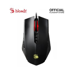 BLOODY - Mouse de Juego A4Tech A70 6200 Light Strike Negro Mate