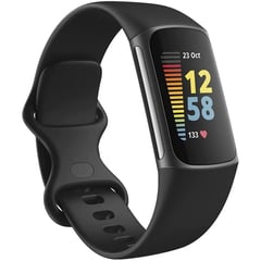 FITBIT - Charge 5 Aluminio Pulsera de actividad - Negro