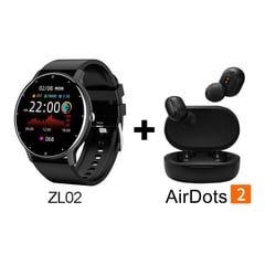 XIAOMI - Auriculares bluetooth airdots2 y reloj inteligente zl02d