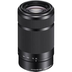 SONY - E 55-210mm F 4.5 -6.3 OSS Lens SEL55210 - Negro