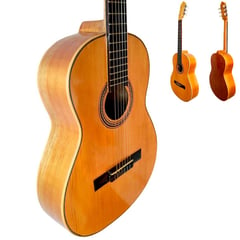 MALLKU - - Guitarra Nacional Clasica Cuerdas Nylon - Caramelo