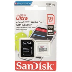 SANDISK - Memoria Micro SD Ultra 128GB