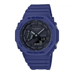 CASIO - Reloj g-shock modelo ga-2100-2adr azul hombre