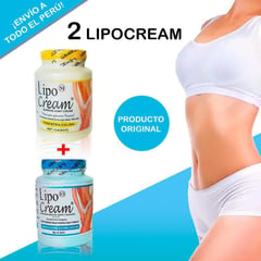 GENERICO - Pack 1 Lipocream Reductora Más 1 Lipocream Reafirmante