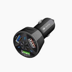 GENERICO - Car Charger 3 USB Fast Port - Ikafree