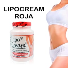 GENERICO - Crema Reductora Lipocream Quema Grasa Reduce Medidas Roja