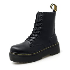 BLWOENS - Botas mujer casual color negro