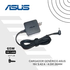 ASUS - Cargador compatible 19v 3.42 A - 4.0x1.35mm