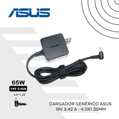 ASUS - Cargador Asus compatible 19v 3.42 A - 4.0x1.35mm