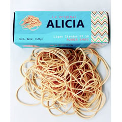 ALICE - Ligas n° 18 caja por 120 gr más de 230 ligas