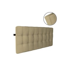 BARAKA HOME - Cabecera Maltes 2 Plz - Beige oscuro