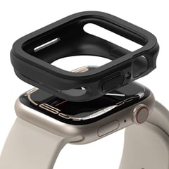 RINGKE - Case para Apple Watch 45MM 44MM Anti Golpes - Black - Importado USA