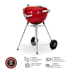 GRILLCORP - Parrilla Sheriff 18 Rojo