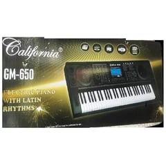 CALIFORNIA - Teclado electrónico midi usb - negro