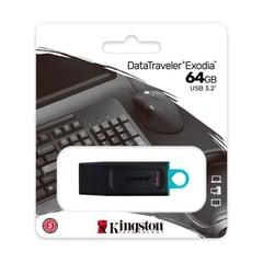 KINGSTON - Memoria flash USB datatraveler EXODIA 64GB usb 3.2