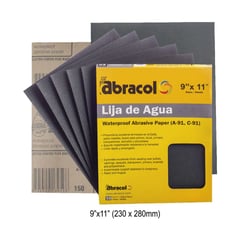 ABRACOL - LIJA DE AGUA N° 180 POR 50 UND