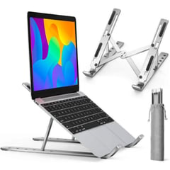 SUPER - Base soporte laptop aluminio mac macbook tabletas ajustable