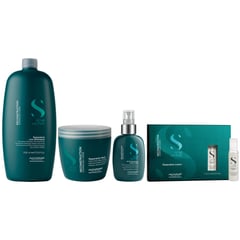 ALFAPARF MILANO - Shampoo 1000ml + Mascarilla + Spray + Lotion Alfaparf Reconstruction