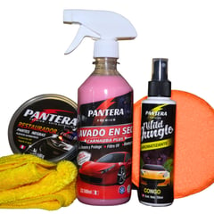 PANTERA PREMIUM AUTO DETAILING - Kit de lavado ecológico para auto Pantera Premium 1