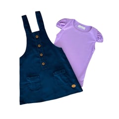 VALU MODA INFANTIL - Jumper y Polo Lila para niña