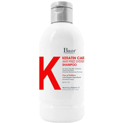 BAOR PROFESSIONAL - Shampoo Sin sal Anti Frizz Post Alisado Baor K Keratin Care 500ml