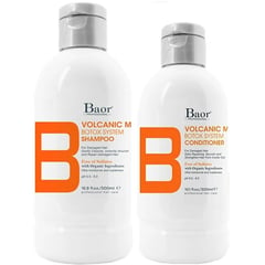 BAOR PROFESSIONAL - Shampoo Hidratante Post Botox + Acondicionador Baor B Volcanic Mud