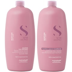ALFAPARF MILANO - Shampoo Nutritivo Sin Sal 1000ml + Acondicionador Alfaparf Moisture