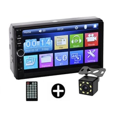 GENERICO - Auto Radio 7 Pulgadas MP4 MP3 USB ML Bluetooth+Camara de Retroceso