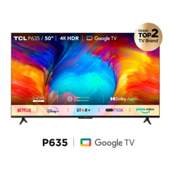 TCL - Televisor Led 50 UHD 4K Smart Google Tv 50P635