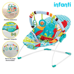 INFANTI - Silla Nido para Bebé Vibraciones Safari Multi 6750