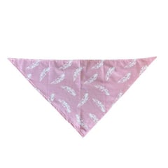 GENERICO - PRETZEL BANDANA PARA MASCOTAS DISEÑO CORAL - TALLA L