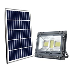 GENERICO - REFLECTOR 200W RECARGABLE CON ENERGIA SOLAR