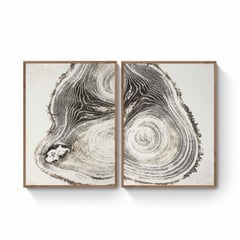 DECO DESIGN - Set Woods II X 2 Pcs - 40x60cm