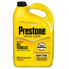 PRESTONE - Refrigerante anticongelante 50/50 amarillo 1 galon.