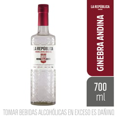 LA REPUBLICA - GINEBRA ANDINA X 700 ML.