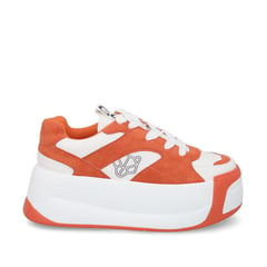 GOTTA - Zapatilla Plataforma Naranja Mujer C7325