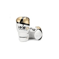GENERICO - Guante De Box Profesional 12 Onzas WSD Dorado Fitness