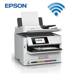 EPSON - Impresora WorkForce Pro WF-C5810 Imprime Escanea Copia Fax LAN WiFi