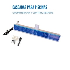 GENERICO - CASCADA VELO DE AGUA PARA PISCINA 60cm